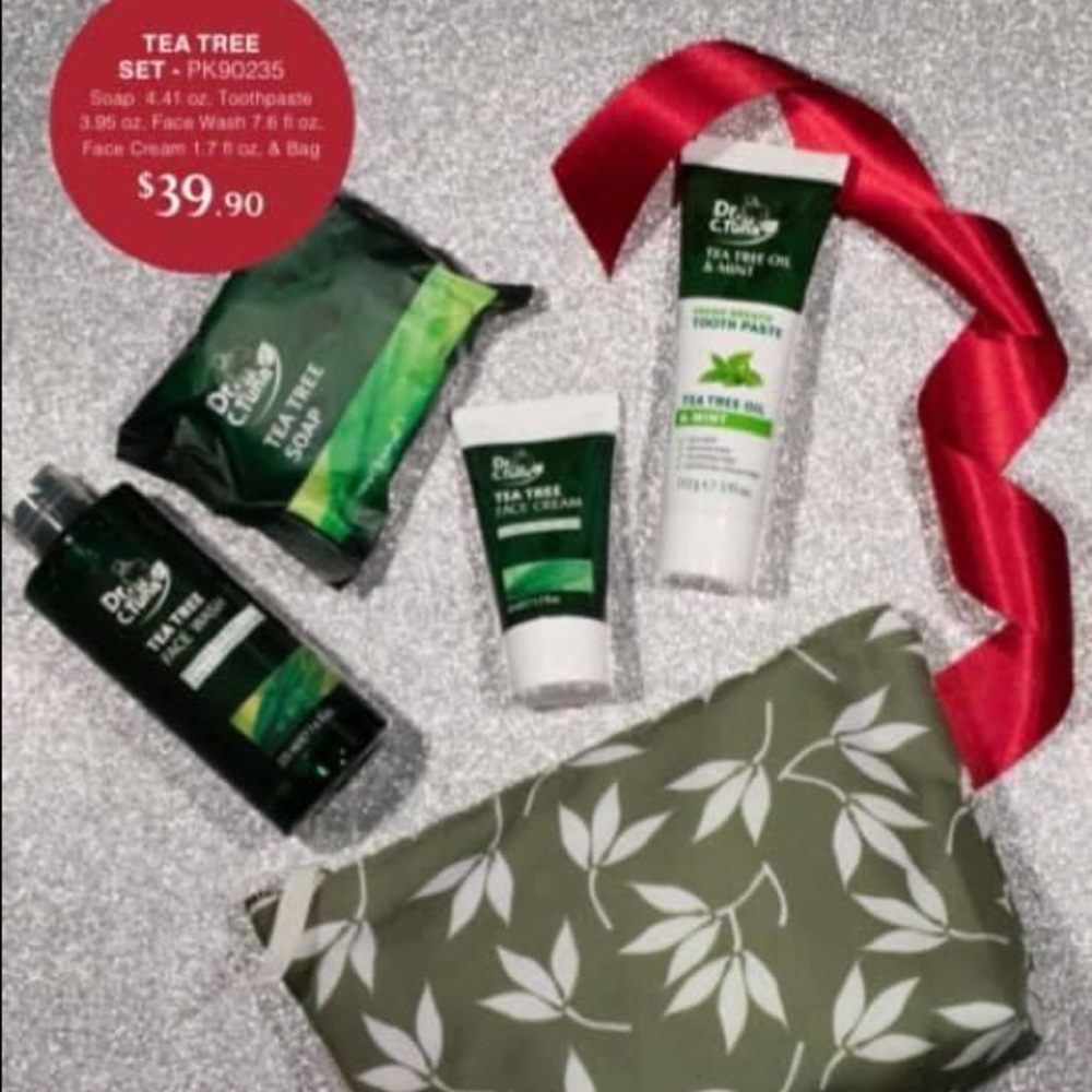 Tea Tree Set Gift Set Holiday Soap Face Wash Face